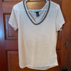V-neck shirt